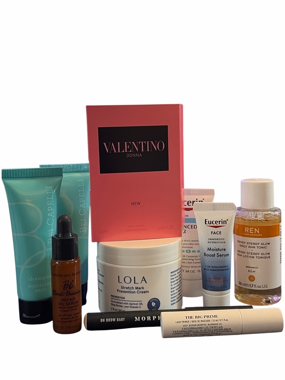 10 Beauty Items as seen.